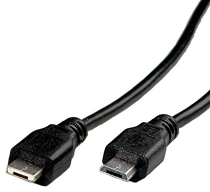 Rotronic ROLINE USB 2.0 kabel, typ A ST  Micro B ST, czarny