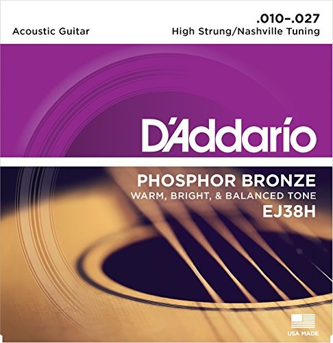 D'Addario komplet strun do gitary akustycznej, owijka z brązu EJ38H