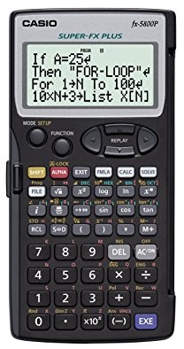 Casio FX-5800P kalkulator naukowy, programowalny, z naturalnym zapisem FX-5800P