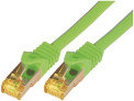 Mcab Patchcord, Cat7, S-FTP, PIMF, LSZH, 0.25m, zielony 3727