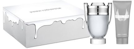Paco Rabanne Invictus zestaw woda toaletowa spray 100ml + żel pod prysznic 100ml