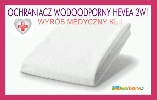Hevea Ochraniacz MILUSIE 2w1 140x70 BIAŁY