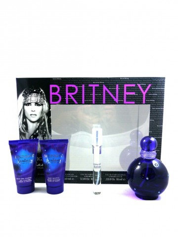 Britney Spears MIDNIGHT FANTASY EDP 100ml + lotion do ciała 100 ml + żel pod pry