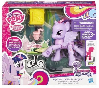 Hasbro MLP Poseable Pony , PrincessTwilight Spark WFHASB0DCD45174