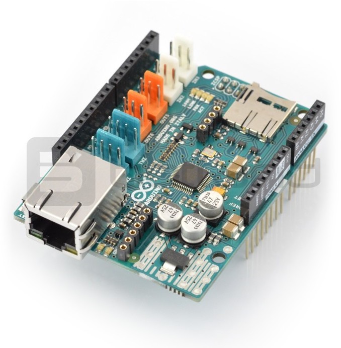 Arduino Ethernet Shield 2 z czytnikiem kart microSD ARD-03926