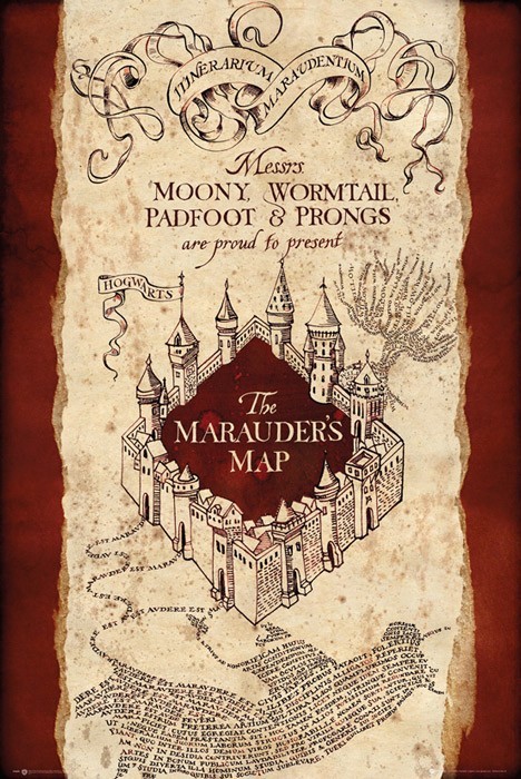 GBeye Harry Potter Marauders map - plakat FP4099