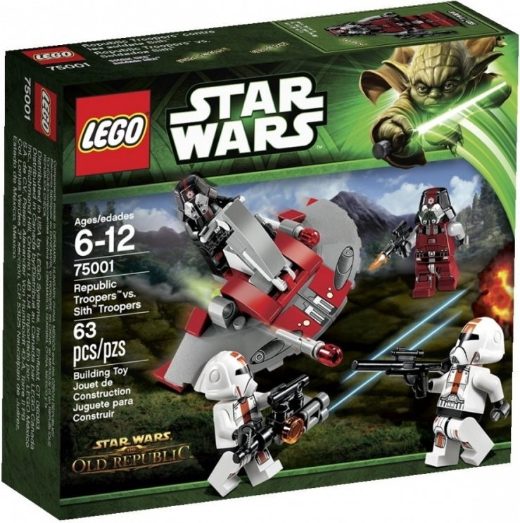 LEGO Star Wars - Republic Troopers vs. żołnierze Sith 75001