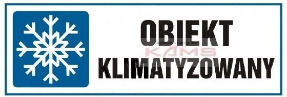 TD NC024 Piktogram Obiekt klimatyzowany.