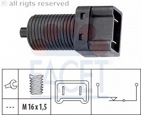 FACET Włącznik żwiateł STOP 7.1075