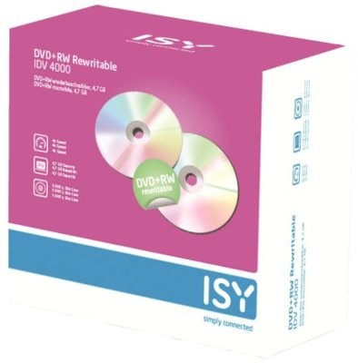 ISY Płyta IDV 4000 DVD+RW 5 szt (IDV 4000 DVD+RW 5 szt.)