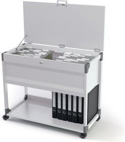 Durable Wózek na teczki zawieszkowe SYSTEM FILE TROLLEY 100 MULTI TOP