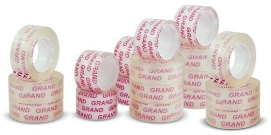 Grand Taśma klejąca 24 mm X 20 m SŁUPEK - 6 szt. -J0008 NB-1643
