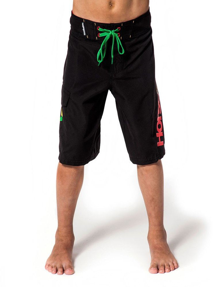 Horsefeathers spodenki pływackie dziecięce SHIELD KIDS BOARDSHORTS (black)