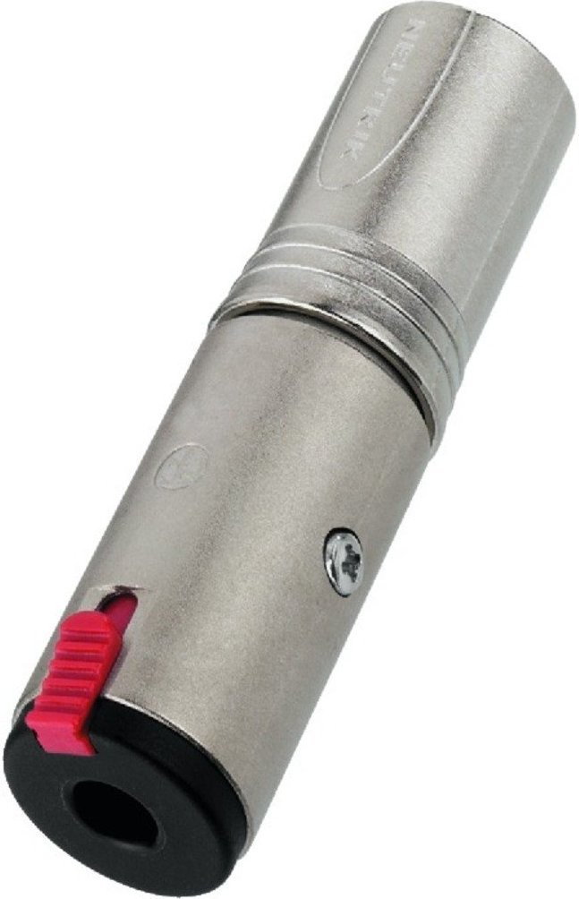 Monacor Przejściówki NEUTRIK XLR/gniazdo 6.3mm stereo NA-3MJ
