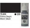 Vallejo Farbka Model Color Black Glaze - 205 70.855