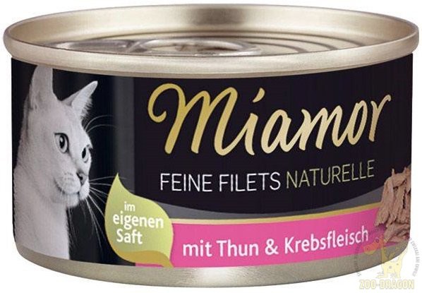 Miamor Feine Filets Naturelle Tuńczyk z krabem 80g 75016
