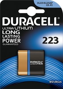 Duracell CRP2 223 DL223 EL223AP CR-P2
