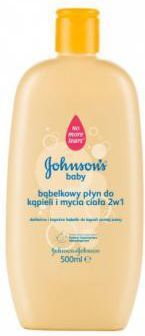 Johnson&Johnson Baby 2w1 bąbelkowy płyn do kąpieli i mycia ciała 500ml