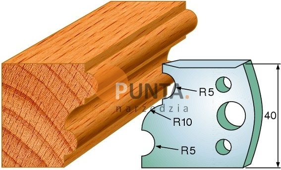 CMT UTENSILI Art. 690.052 - NOŻE i OGRANICZNIKI 40 mm 691.052