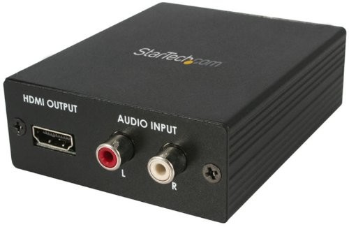 STARTECH.COM StarTech. com Composite/VGA i audio na HDMI konwerter plików video  YPbPr do gniazda HDMI  1920 X 1200  1 X VGA (1080p) 3 X RCA (wtyczka) 1 X HDMI VGA2HD2