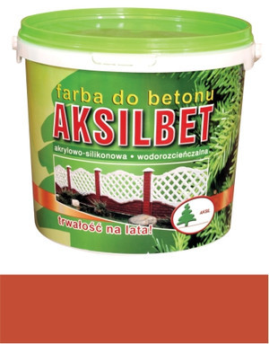 Aksilbet Farba do betonu ceglasta 1l 101580