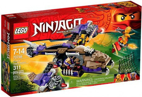 LEGO Ninjago Atak śmigłowca Condrai 70746