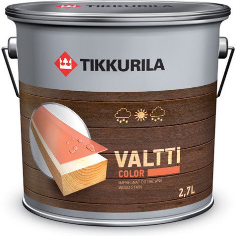 Tikkurila Matowy Impregnat do drewna Valtti Color 9L - Matowy impregnat do drewn