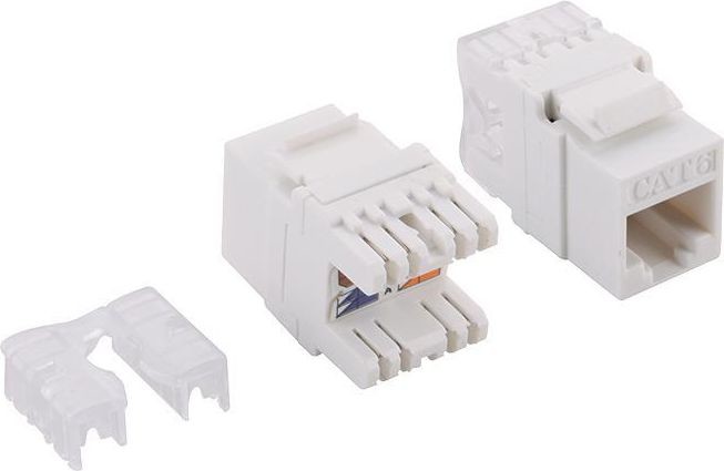 LogiLink Keystone Jack RJ45 CAT.6a UTP NK4005