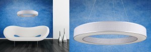 Фото - Люстра / світильник Nowoczesna, geometryczna lampa wisząca LED ⌀120 67720 z serii TUBUS (｡◕‿◕｡