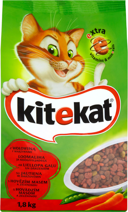 Kitekat Wołowina, warzywa 0,3 kg