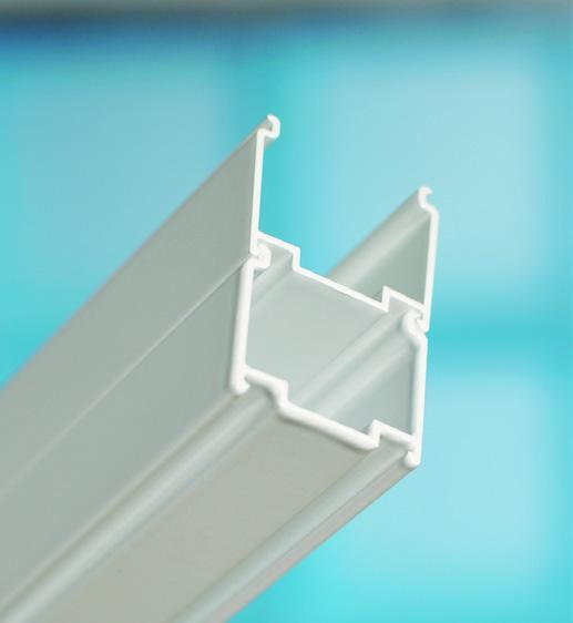 Ravak Profil poszerzający prysznicowy BLNPS 190 aluminium Blix E778801C1900B