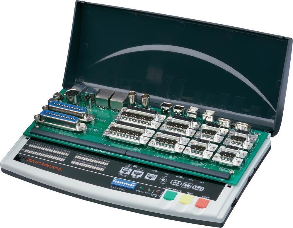 Voltcraft Tester kabli PC CT-7 identyfikacja przepływ przerwy zwarcie (121927)