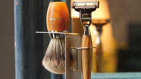 REDECKER Pędzel Do Golenia Borsuk uchwyt Dąb Bagienny 641535