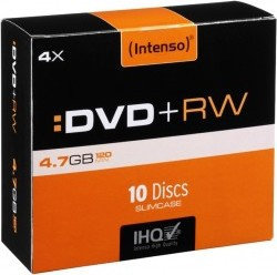 Intenso DYSK DVD+RW 4.7GB 4x anti-scratch resistant 10P (DVD+RWINT 4211632 SL 10P)