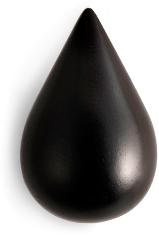 Normann Copenhagen Wieszak Dropit 2 szt. mały czarny
