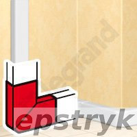 Legrand DLP Kąt płaski 80 x 35/50, 010767,