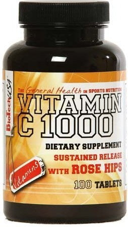 BioTech VITAMIN C 1000 - 100 tabl