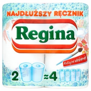 Regina RĘCZNIK NAJDŁUŻSZY Z NADRUKIEM