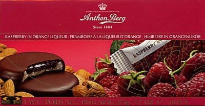 Anthon Berg Raspberry in orange liqueur 8871439