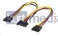 PremiumCord Kabel do dysku napájecí k HDD rozdvojka 2x SATA
