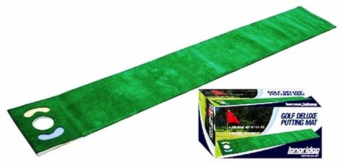 Longridge Golf Equipment Deluxe Putting Mat, Green (PAPM6D)