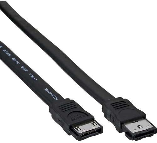 InLine Kabel do dysku na eSATA zewnętrzny 10.5 m - czarny 27515