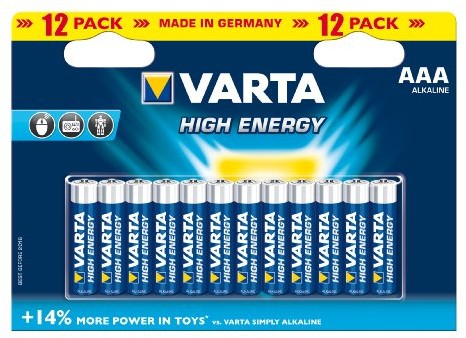 Varta VARTA-4903-12B baterie jednorazowe 04903 121 482