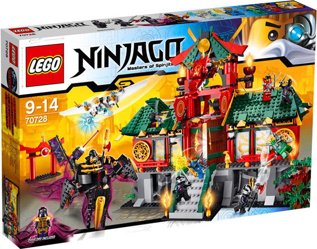 LEGO Ninjago - bitwa o miasto Ninjago 70728