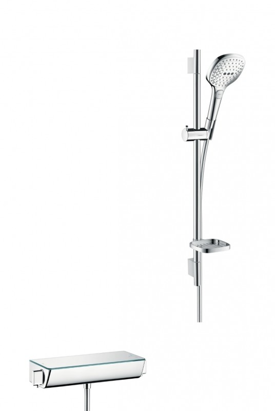 Hansgrohe Ecostat Select E 120 Combi Zestaw prysznicowy 65 cm chrom/biały 27038400