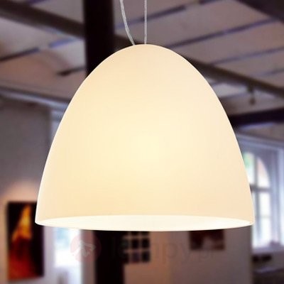 Casablanca BELL 1-punktowa lampa wisząca piaskowa 21 cm
