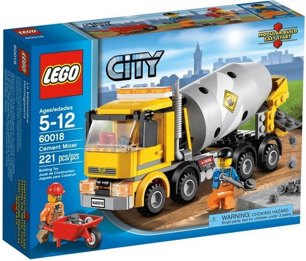LEGO CITY - Betoniarka 60018