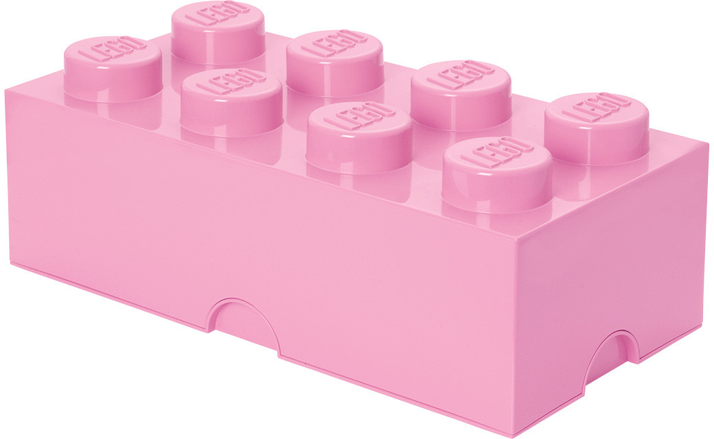 Lego 40041738 Pojemnik Klocek 8 Jasnorózówy