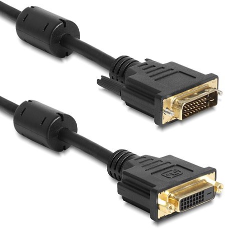 Delock DVI-D/DVI-D 2m kabel DVI 83186