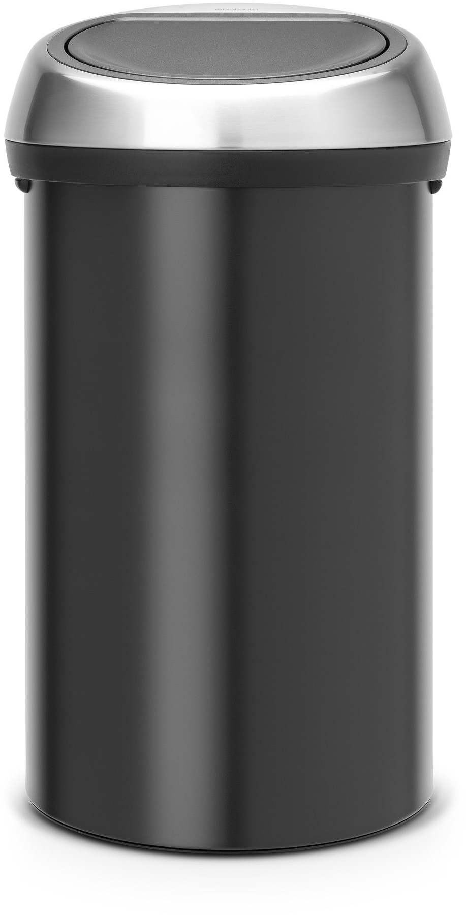 Brabantia Kosz na śmieci Touch Bin 60L Czarny pokrywa FPP 402548
